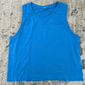 Lululemon blue tank